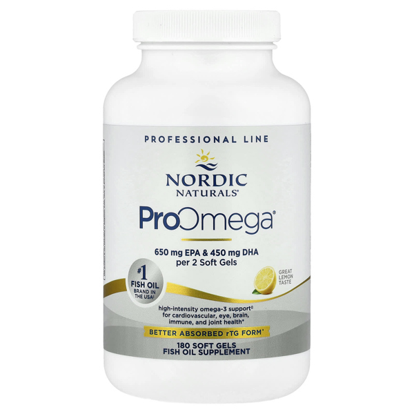  Viên uống bổ sung Omega 3 Nordic Naturals' ProOmega 650mg EPA + 450 DHA 180 viên 
