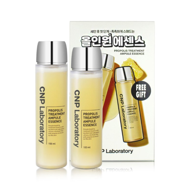  Set Nước Thần Keo Ong Phục Hồi Da CNP Laboratory Treatment Ampule Essence 150ml + 100ml 