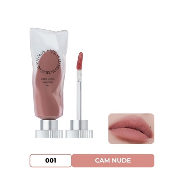  (S04/27) NK - Son Tint Muzigae Mansion Objet Water Thuần Chay màu 001 Signature 5.8ml 