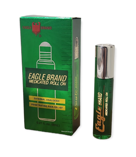  NK - Dầu xanh dạng lăn Eagle Brand Medicated Roll On 0.27Oz 8ml 
