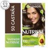  Thuốc nhuộm tóc Garnier Nutrisse 50 Castaña – Mascarilla Nutricolor Permanente 
