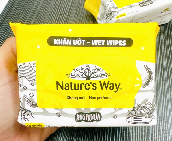  Gift khăn ướt Nature's Way 