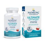  Viên uống bổ sung Omega Nordic Naturals Ultimate Omega Minis hương dâu 1120mg 60 viên 