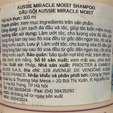  NK - Kem xả ủ tóc Aussie 3 Minute Miracle Moisture Deep Treatment 225ml 