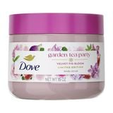  Tẩy tế bào chết Dove Beauty Garden Tea Party Body Scrub Velvet Fig Bloom 15Oz 425g 