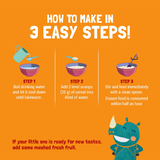  Bột Ăn Dặm Hữu Cơ Không Đường Cho Bé 6m+ Slurrp Farm Cereal - Vị Lúa Mì, Táo và Chuối 200g (Hộp) 