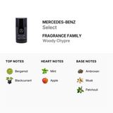  Lăn khử mùi Mercedes-Benz Men's Select Deodorant Stick 2,5Oz 75g 