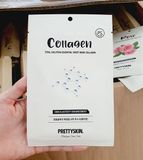  NK - Mặt nạ collagen Prettyskin Total Solution Essential Sheet Mask 0.81Oz 23g 