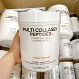  Bột Collagen CodeAge Multi Collagen Peptides Powder Trẻ Hóa Làn Da, Chống Lão Hóa 567gr 
