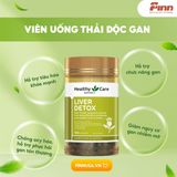  Viên uống giải độc gan Healthy Care Liver Detox 100 viên 