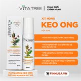  NK - Xịt họng keo Ong Vitatree Super Propolis With Manuka Honey 30ml 