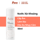  Nhân bản từ Avène EAU THERMALE Sensitive Skin 50ml (Chai) - Xịt Khoáng Làm Dịu & Cấp Ẩm Dành Cho Da Nhạy Cảm (Có Tem Phụ) 