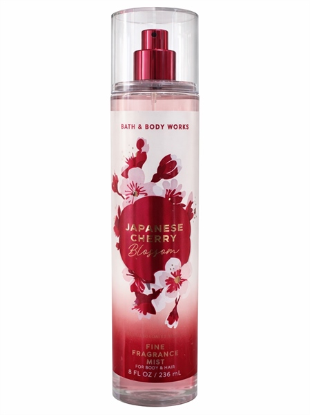  Xịt thơm Body và tóc BBW Japanese Cherry Blossom For Body & Hair 8Oz 236ml 