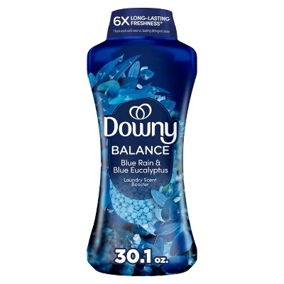  Viên xả quần áo Downy Infusions Balance Crisp Rain & Blue Eucalyptus In-Wash Scent Booster Beads 30.1Oz 853g 