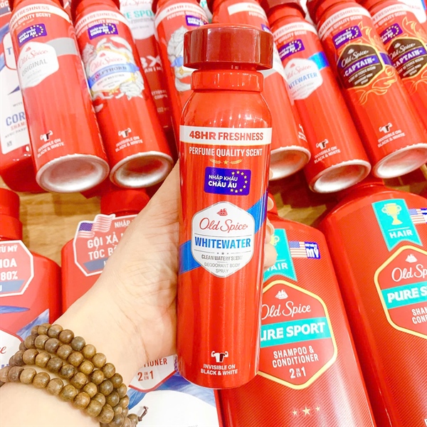  CTY - Xịt khử mùi Old Spice Whitewater 150ml 