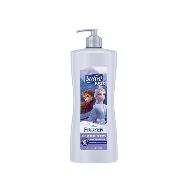  Sữa tắm gội xả cho bé Suave Kids Frozen 3-in-1 Enchanted Berry Scent 28Oz 828ml 