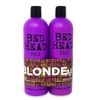  Set gội xả Tigi tím cho tóc nhuộm tẩy Tigi Bed Head Dumb Blondes 50.72Oz 1.5l 
