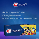  Kem đánh răng cho bé Crest Kid's Disney Junior Mickey Mouse Toothpaste 4.2Oz 119g 