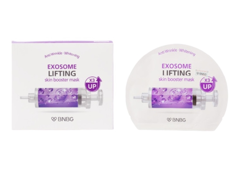  NK - Hộp 10 miếng mặt nạ nâng cơ, trẻ hóa da BNBG Exosome Lifting Skin Booster Mask x3 Up 