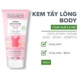  NK - Kem tẩy lông Evoluderm Depilatory cream 150ml 