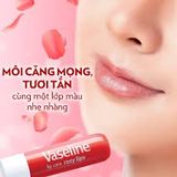  NK - Son dưỡng môi hồng xinh giúp cấp ẩm, giảm nứt nẻ môi Vaseline Lip Care Rose lips 0.16Oz 4.8g 