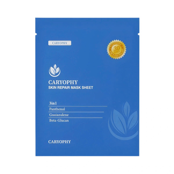  NK - Mặt nạ dưỡng da phục hồi Caryophy Skin Repair Mask Sheet 25g 