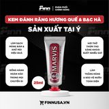  NK - Kem đánh răng giúp làm sạch mảng bám và khử mùi hôi miệng hương quế và bạc hà châu Âu Marvis Cinnamon Mint 1.3Oz 25ml 