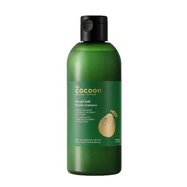  NK - Dầu Gội Bưởi không Sulfate Và Giảm Gãy Rụng cho da đầu nhạy cảm Cocoon Pomelo Shampoo 10.48Oz 310ml 