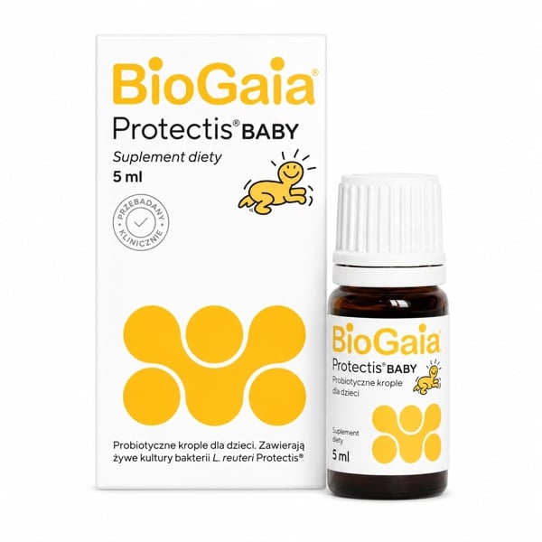  Men vi sinh bổ sung lợi khuẩn cho bé BioGaia Protectis Baby 5ml 
