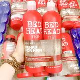  Set Dầu gội phục hồi tóc Tigi Đỏ Rehab For Hair 2 25.36Oz 750ml 