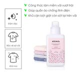  NK - Nước xả vải đậm đặc thuần chay cao cấp Atono2 hương Cotton Powder cho bé từ 0M+ 1000ml dạng chai 