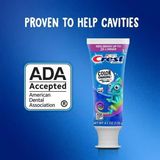  Kem đánh răng Crest Kid's Advanced Color Changing Toothpaste Bubblegum 4.2Oz 119g 