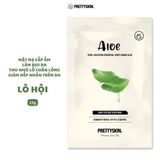  NK - Mặt nạ lô hội Prettyskin Total Solution Essential Sheet Mask 0.81Oz 23g (Miếng) 
