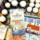  NK - Viên uống bổ sung DHA Nordic Naturals children's DHA Strawberry 250mg 90 viên 