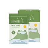  NK - Mặt nạ rau má dưỡng ẩm, dịu da Pretty Skin The Pure Jeju Cica Mask Sheet 0.84Oz 25ml 