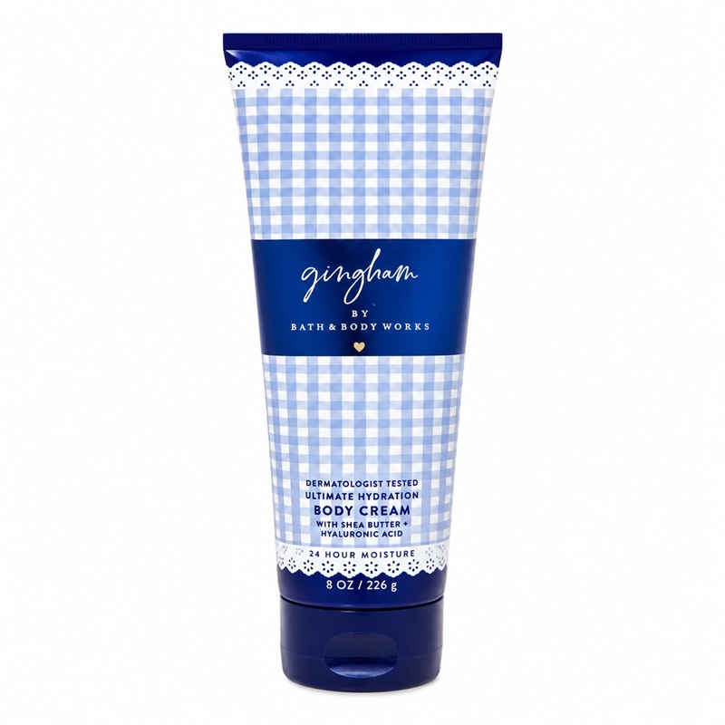  Kem dưỡng ẩm toàn thân BBW Gingham Body Cream 8Oz 226g 