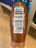  Dầu xả Garnier Whole Blends Smoothing Conditioner with Coconut Oil and Cocoa Butter Extract 22Oz 650ml 