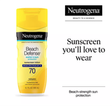  Kem chống nắng đi biển Neutrogena Beach Defense Water-Resistant Face & Body SPF70 Sunscreen Lotion 6.7Oz 198ml 