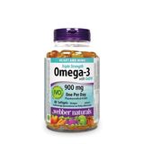  NK - Viên uống bổ sung Omega3 Webber Naturals Triple Strength Omega3 with CoQ10 900mg 80 viên 