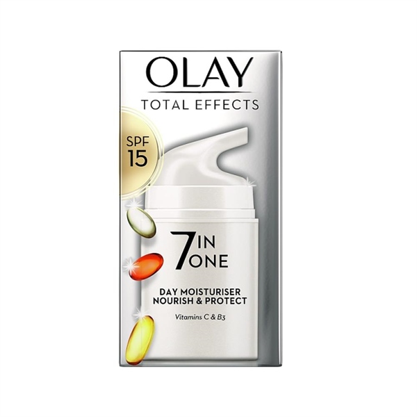  (UK) Kem dưỡng da chống lão hoá ban ngày Olay Total Effects 7in1 Day Moisture Nourish & Protect 50ml 