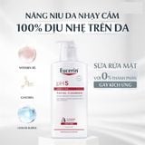  NK - Sữa Rửa Mặt Dịu Nhẹ Cho Da Nhạy Cảm Eucerin PH5 Facial Cleanser Sensitive Skin 400ml 