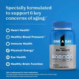  Viên uống bổ sung vitamin tổng hợp cho nam One A Day Men’s Multivitamin Daily Essentials trên 50 tuổi 200 viên 