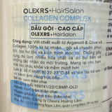  NK - Dầu gội Olexrs HairSalon Argan Oil Collagen Complex Nourishing Shampoo 32.4Oz 960ml 