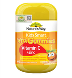  NK - Kẹo bổ sung cho bé Nature's Way Kids Smart Vita Gummies Vitamin C + Zinc 60 viên 