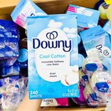  Giấy thơm quần áo Downy Cool Cotton Fabric Softener Dryer Sheets 240 tờ 