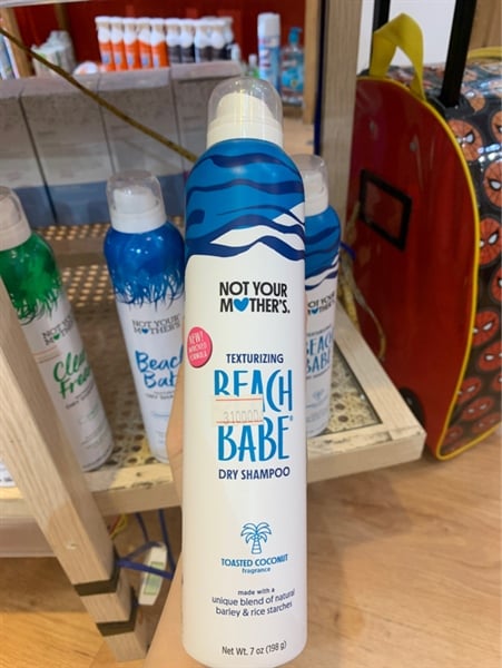  (SALE-T5/26) Dầu gội khô Not Your Mother's beach babe refreshing dry shampoo 7Oz 198g 