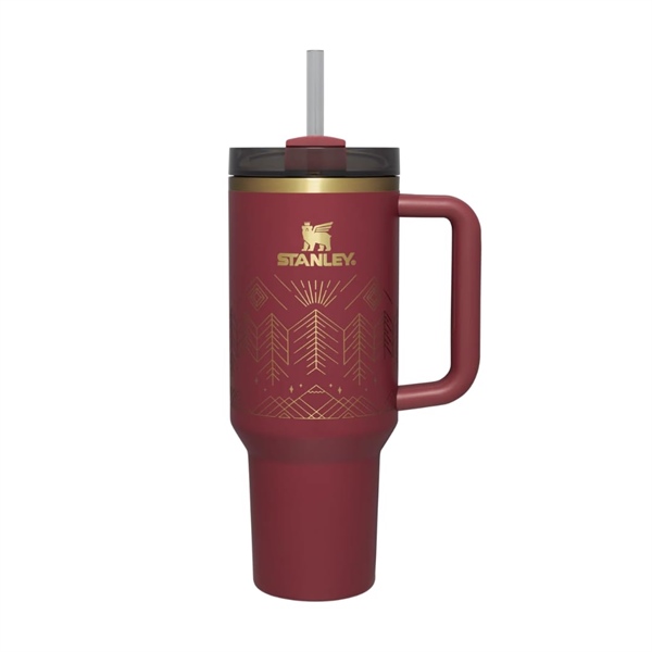  Ly giữ nhiệt Stanley 1913 - Cranberry Winterscape Winterscape Quencher H2.0 FlowState™ Tumbler | 40 OZ 