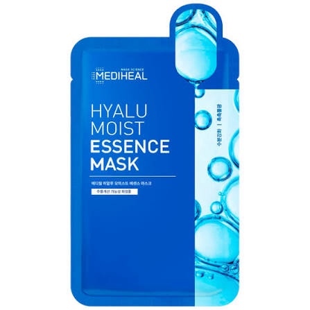  NK - Mặt nạ Mediheal Hyalu Moist Essential Mask- Xanh dương 