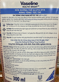  NK - Sữa dưỡng thể Vaseline Healthy Bright Gluta-Hya Nâng tông tức thì 300ml 