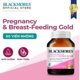  (S03/27) (Úc) Viên uống bổ sung vitamin cho bà bầu Blackmores Pregnancy & Breast Feeding Gold 60 viên 